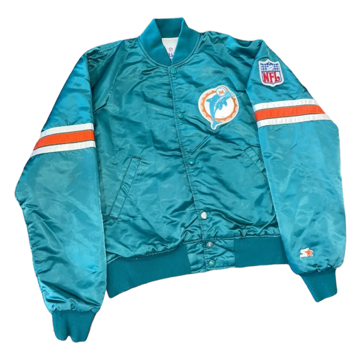 Vintage 90s Dolphins Starter Jacket  Ropa ochentera, Vintage ropa hombre,  Chaquetas